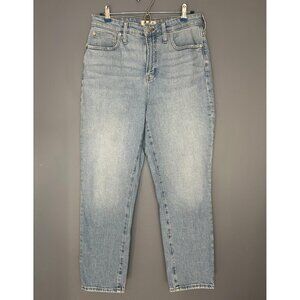 Madewell Jeans Womens 29 (30 x 27.5 ) Light Wash Curvy Perfect Vintage High Rise
